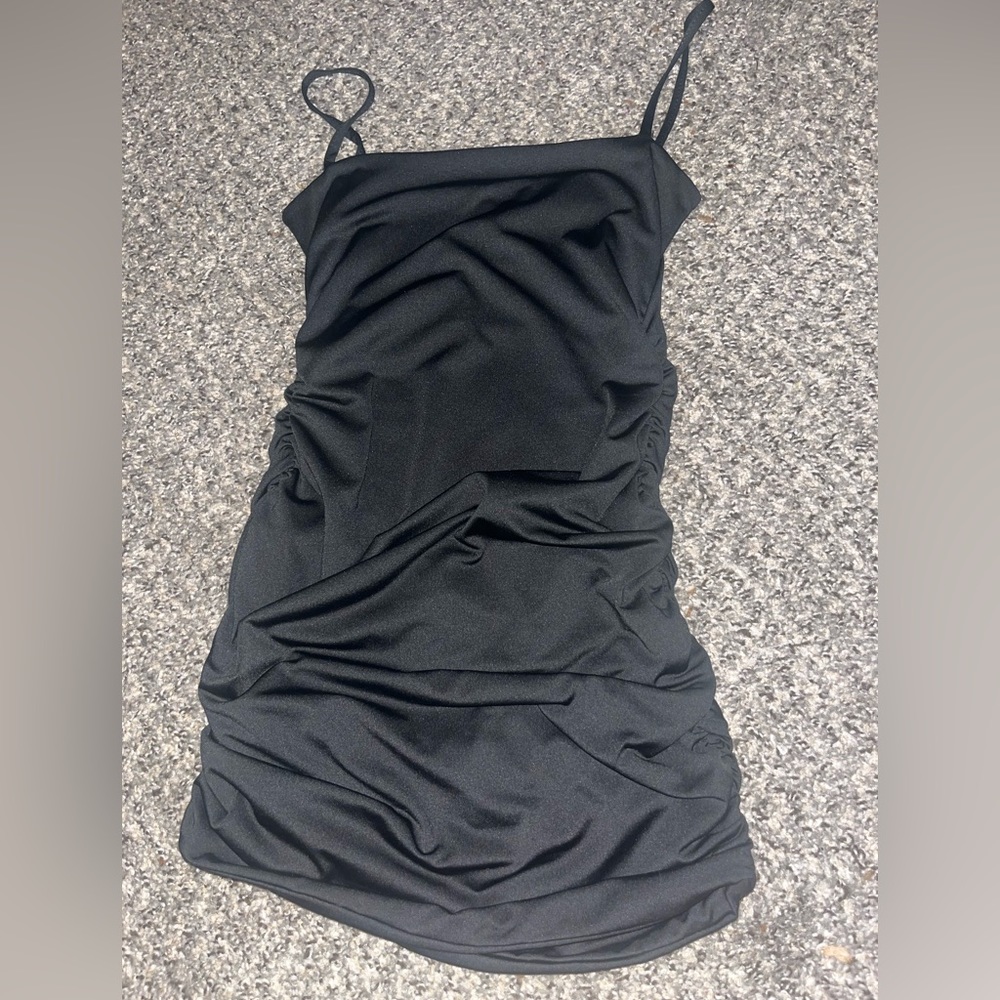 black dress
